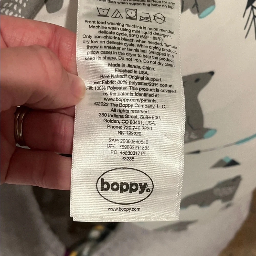 2 Boppy Nursing Pillows with covers and extra cover - Picture 2 of 5